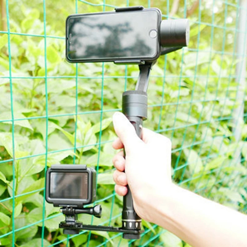 Hot TTKK Monitor/Light/Phone Mount Adapter Bracket For Zhiyun Smooth Q/Osmo Mobile 2/Feiyu G5 Spg Series Vimble C/Smooth 3 | Электроника