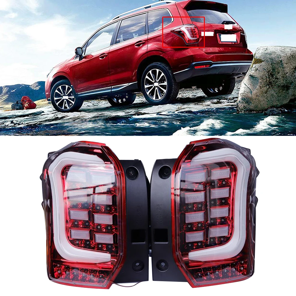 CAPQX для Subaru Forester 2013-2016задний бампер тормозной светильник предупреждение стояночный задний светильник Taillamp стоп-сигнал
