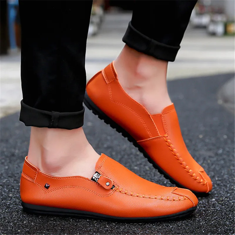 

Men Casual Shoes Brand 2019 Mens Loafers Moccasins Slip on Black Driving Shoes Men Loafers Spring Autumn Summer Mens Shoes new
