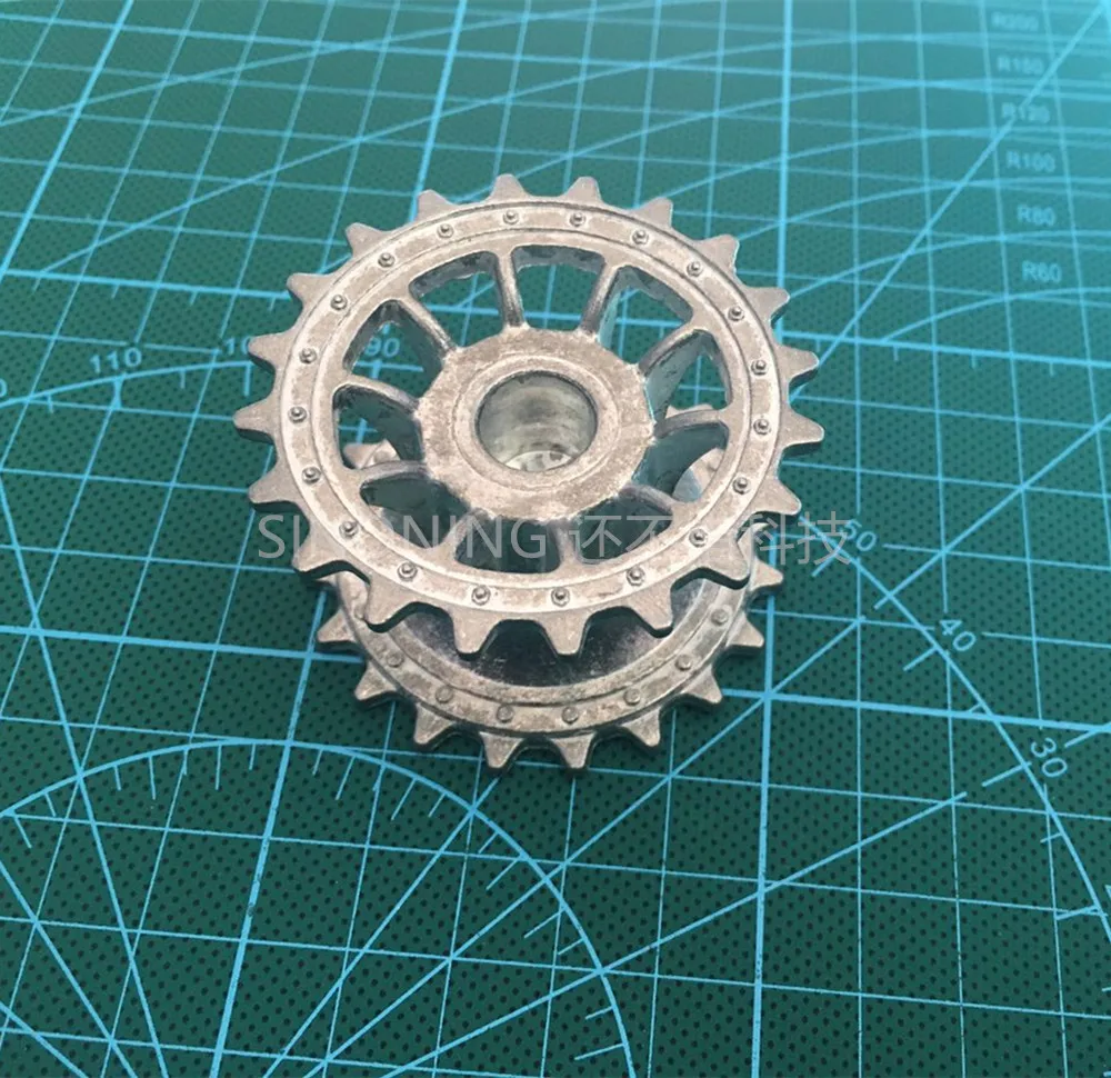 Heng длинный 3818 германия танк тигра с металлическим приводом колеса запасные