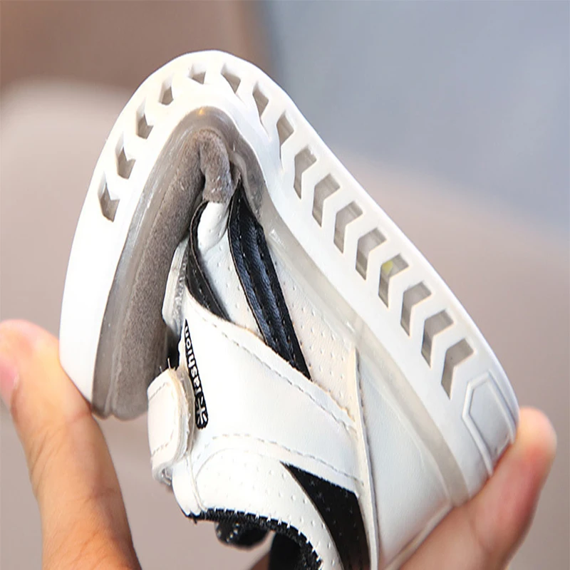 kids sneakers led shoes children girls boys sports fashion casual breathable running luminous light up | Детская одежда и обувь