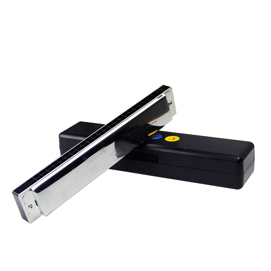 Электроакустическая гармоника SWAN Senior 24 Hole C tone performance harmonica усиленная