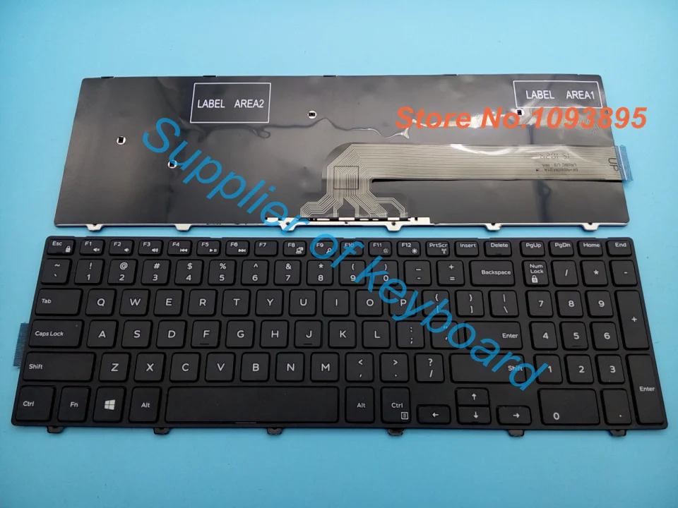 Новая английская клавиатура для ноутбука Dell Inspiron 15 5000 Series 5551 5555 5558 без подсветки |