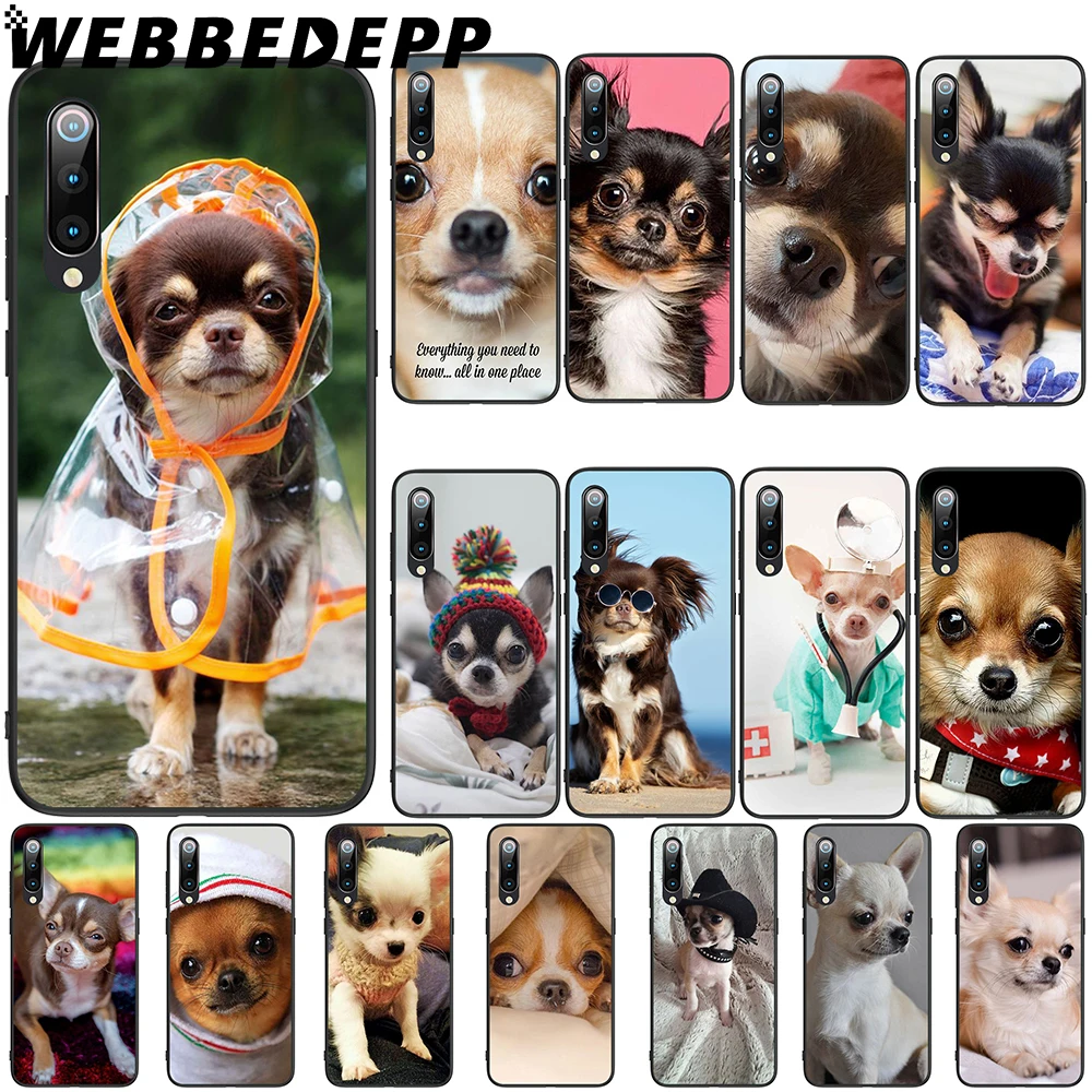 WEBBEDEPP Cute Chihuahua Puppy Dog Soft TPU Case Cover for Xiaomi Mi 6 8 A2 Lite 9 Pro A1 Mix 2s Max 3 F1 | Мобильные телефоны и