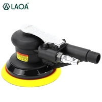 laoa 5 inch pneumatic palm sander car polisher vacuum cleaner set tool 5inch polishing machine powewr tools