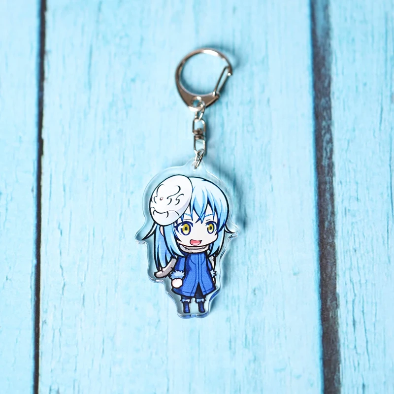 Аниме Tensei Shitara Suraimu Datta Ken Rimuru Tempest benimaru shuna shion акриловый брелок для ключей Брелоки