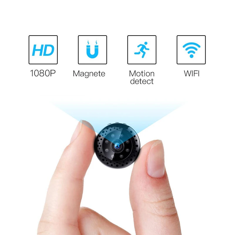 TAOCOCO Портативная HD мини ip-камера WiFi 1080P ONVIF камера безопасности устройство ночного