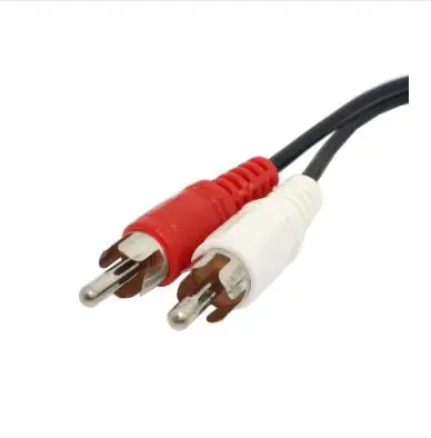Stereo Mini Jack 3.5mm 1/8 Female to 2 Male RCA Plug Audio Y Type Adapter Cable 8inch | Компьютеры и офис