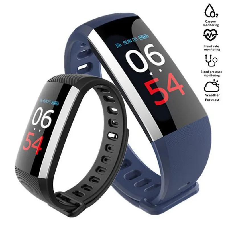 Смарт часы монитор кровяного давления фитнес браслет Pesometro Smart Band Вибрационный