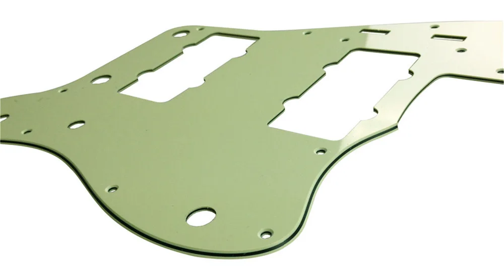Pleroo Custom Guitar pickgaurd для US Jazzmaster style pickguard замена 3 слоя мятный зеленый|Детали и