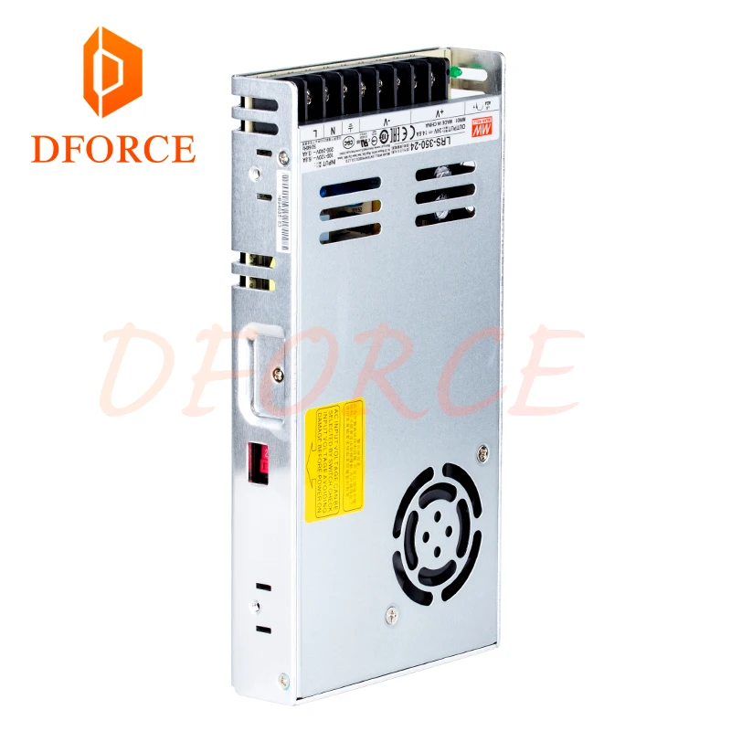 3D принтер DFORCE Гарантированная серия PSU 350 Вт 24 В блок питания ENDER3 CR10 DIY prusa|Детали и