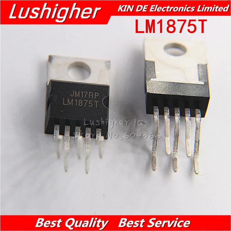 10 шт., оригинальный усилитель мощности аудио LM1875T TO220-5 LM1875 TO220 20 Вт