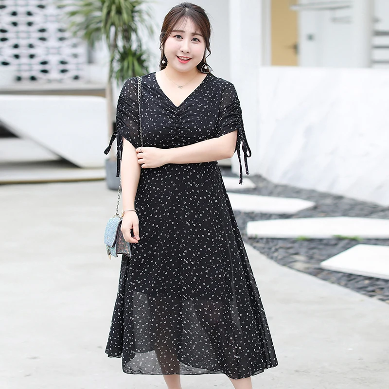 Летнее Модное шифоновое платье с треугольным вырезом для женщин|Женские платья| |