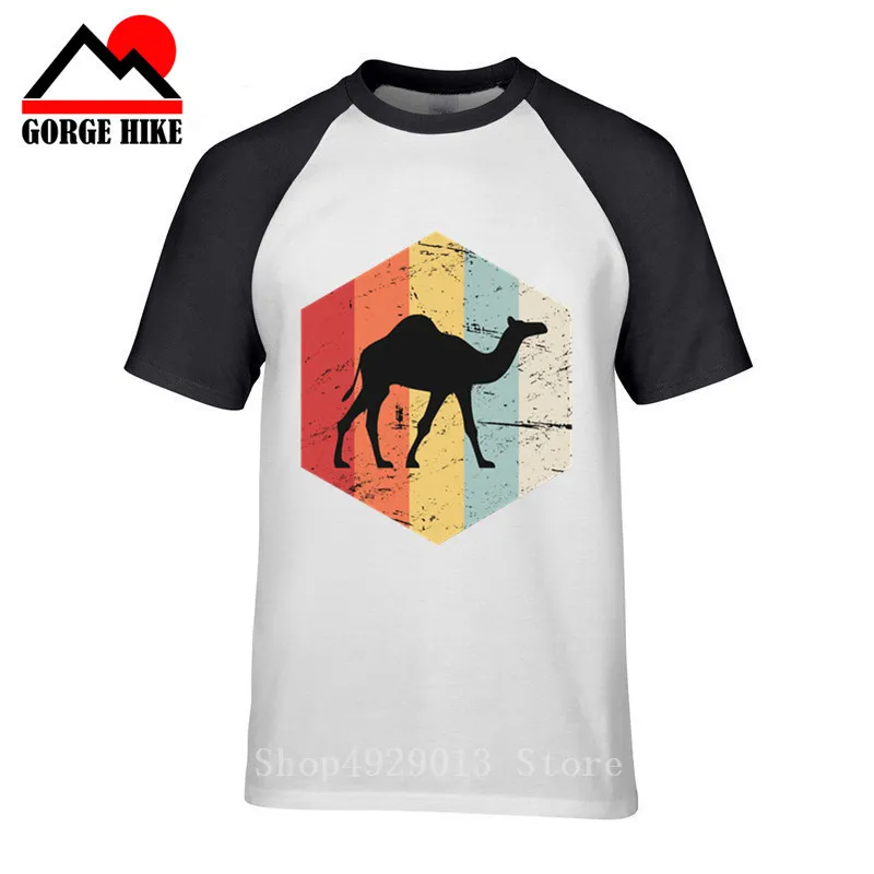 Новинка Sahara Desert Ark короткая мужская футболка camel качественная хлопковая модная