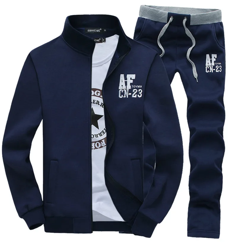 Костюм спортивный мужской весенний облегающий нарукавник однотонный костюм для