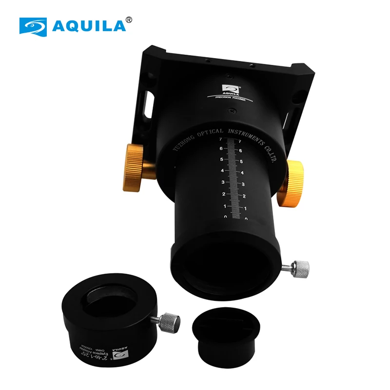 AQUILA 2 дюймов один Скорость Focuser M94.5x1 360 градусов вращение фокуса 0 70 мм для Newtonian