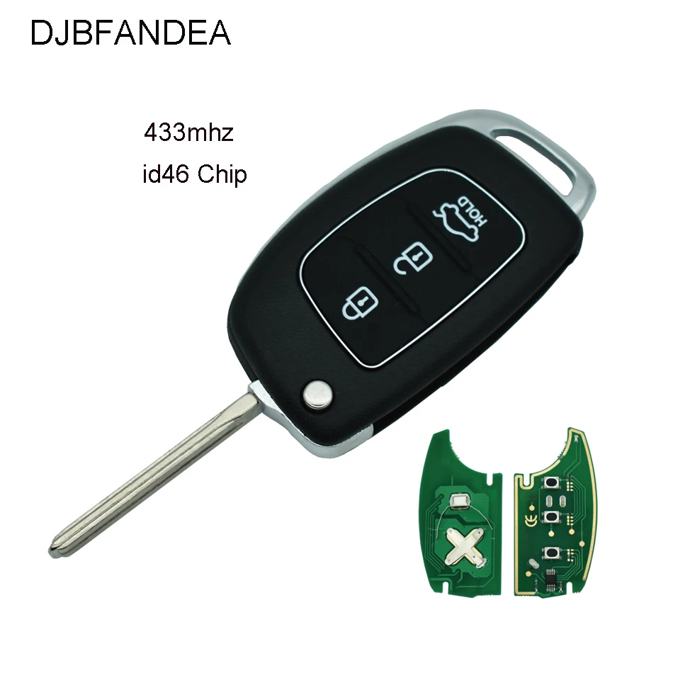 433 Мгц дистанционный ключ для HYUNDAI IX35 IX25 IX45 Elantra Santa Fe 2013 2014 2015 2016 2017 оригинальный
