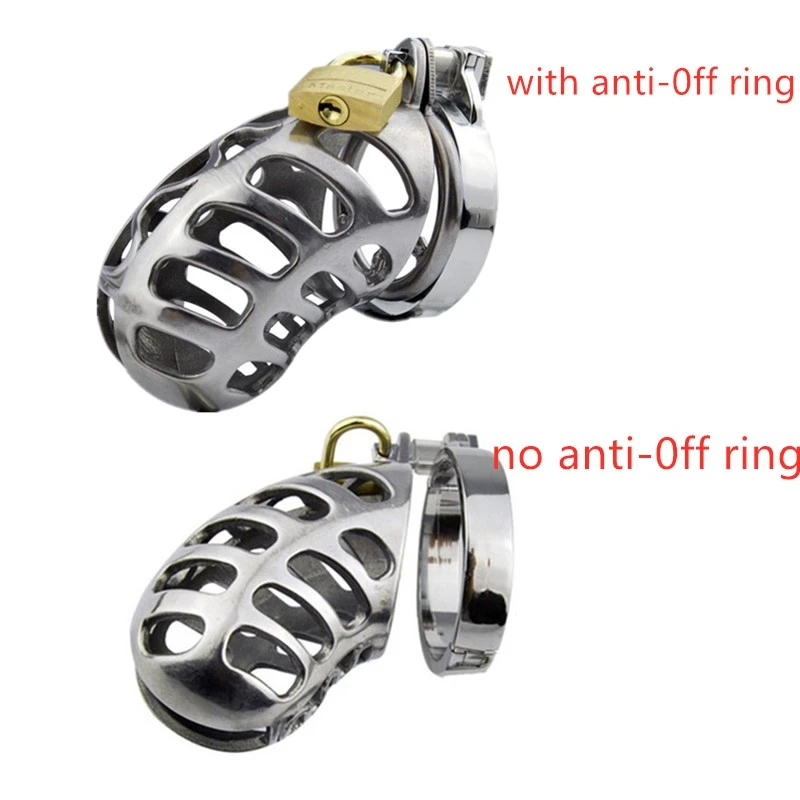 Анти-отключенное кольцо с шипами из нержавеющей стали мужской клетка целомудрия
