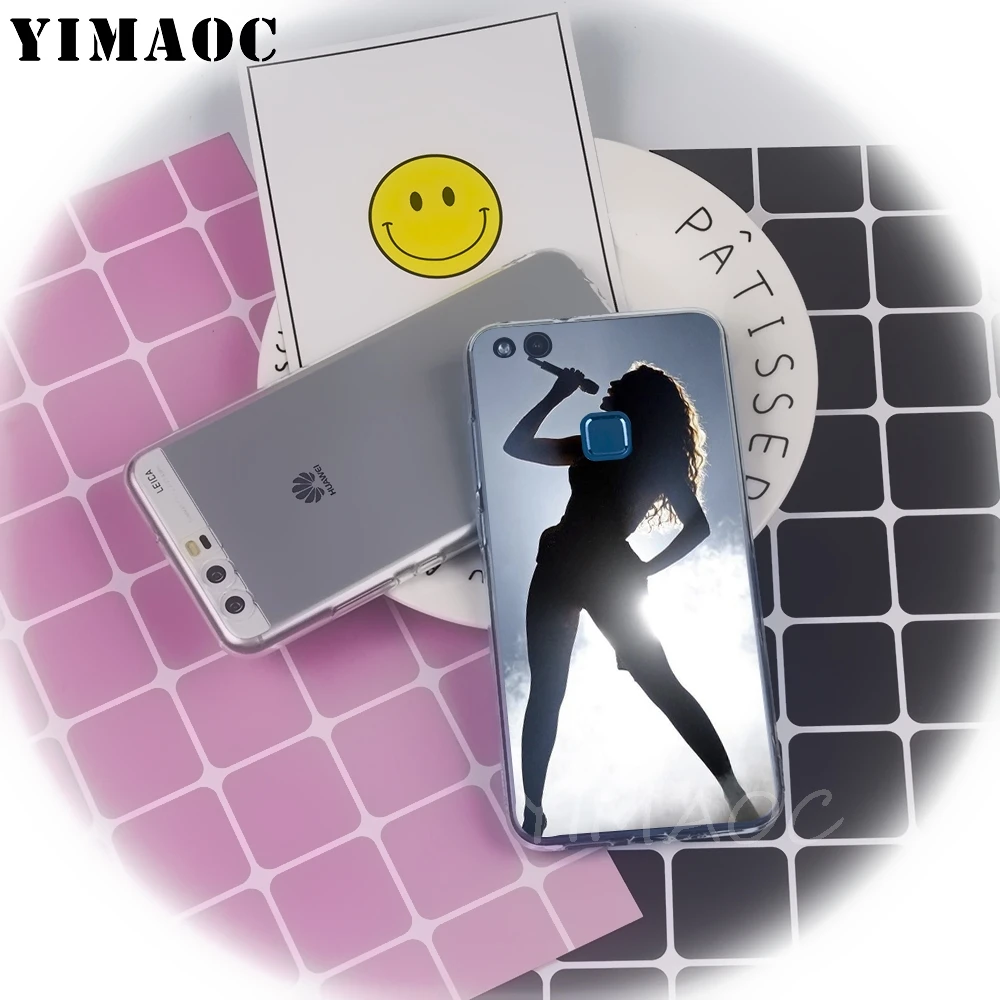 Мягкий чехол YIMAOC Beyonce Жизель Ноулз для Huawei P 8 9 10 20 30 Lite Pro 2016 2017 smart 2019 TPU |