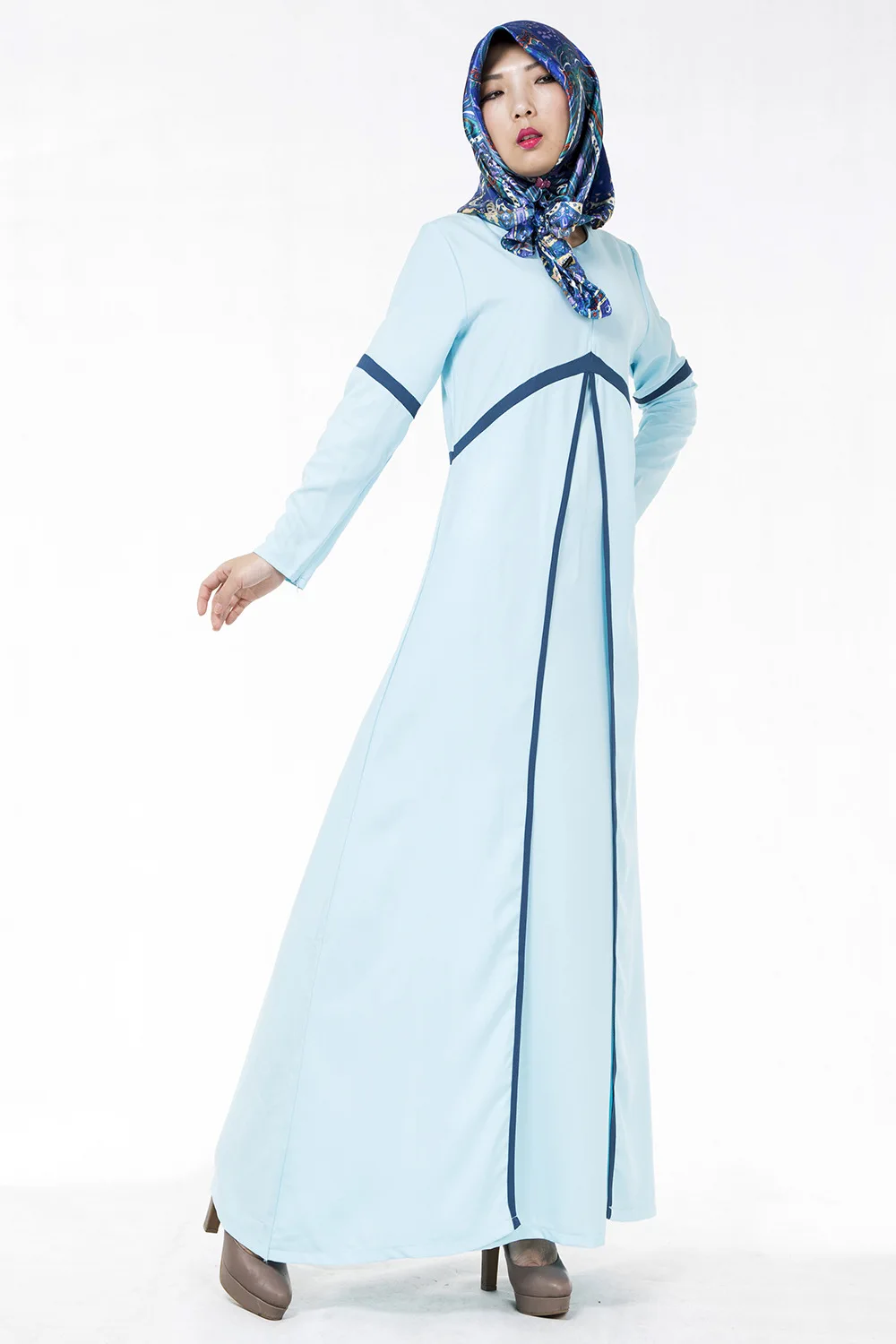 2016 мусульманских абая платье для женщин исламского платья дубай исламская