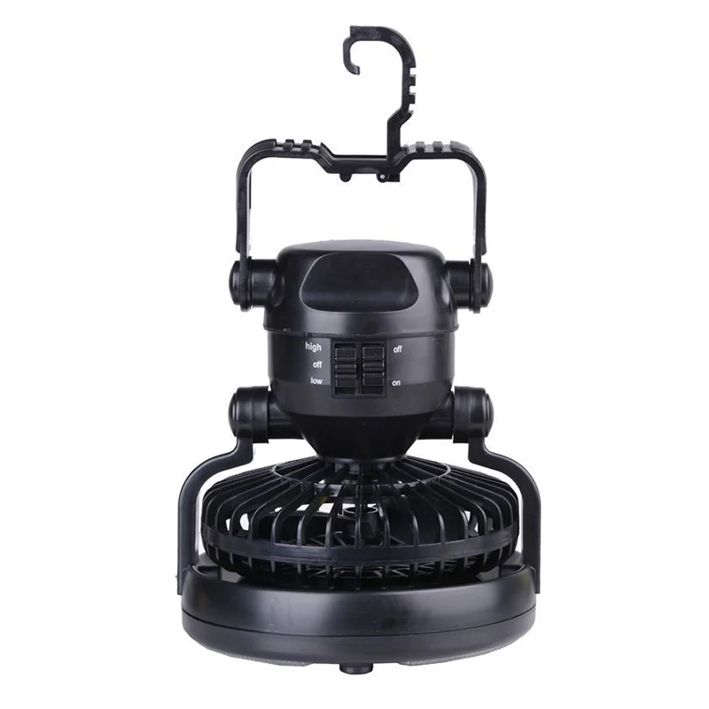 'The Best' Portable Camping Light 2 in 1 LED Ceiling Fan with Emergency Flashlight Outdoor Survival Lamp 889 | Освещение