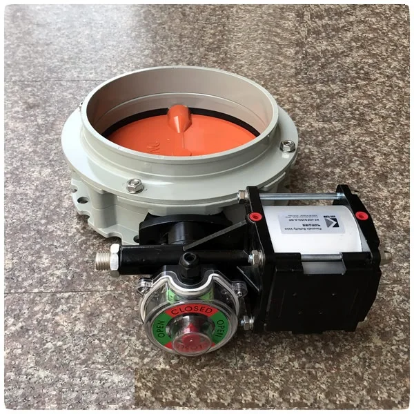 Пневматический порошковый цементный однофланцевый Клапан Бабочка|valve|valve