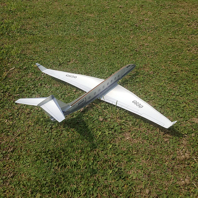 Бесплатная доставка модель планера с изображением побережья залива G650 Balsa