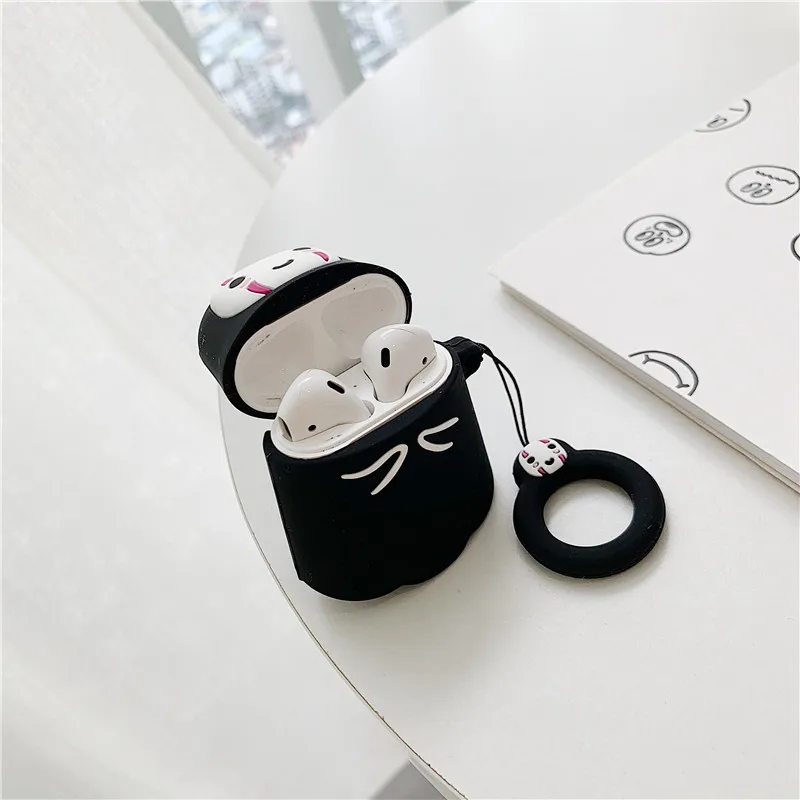 Чехол для AirPods мужской защитный чехол без лица беспроводных наушников Air pods 2 с