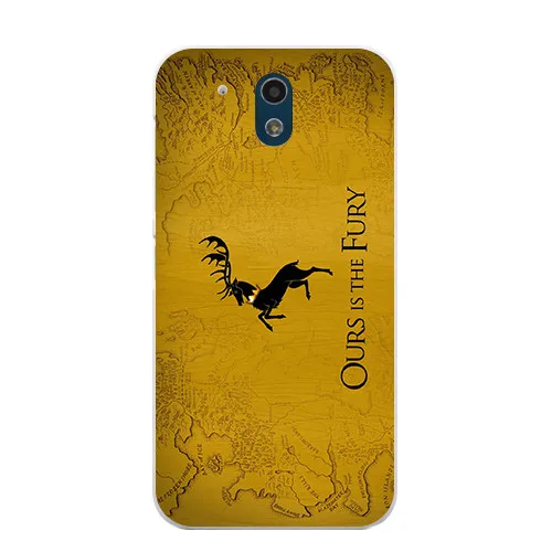 Для HTC Desire 326 326G/Desire 526 526G чехол с двумя sim-картами жесткий пластик узором Чехлы