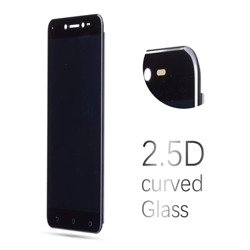 Дисплей для ASUS Zenfone Live ZB501KL LCD в сборе с тачскрином на рамке Оригинал черный