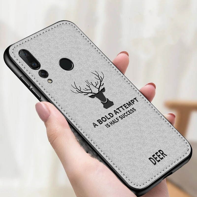 Мягкий силиконовый чехол с рисунком оленя для Huawei P20 P30 P40 Honor 8X Mate 10 10i 20 20s Lite