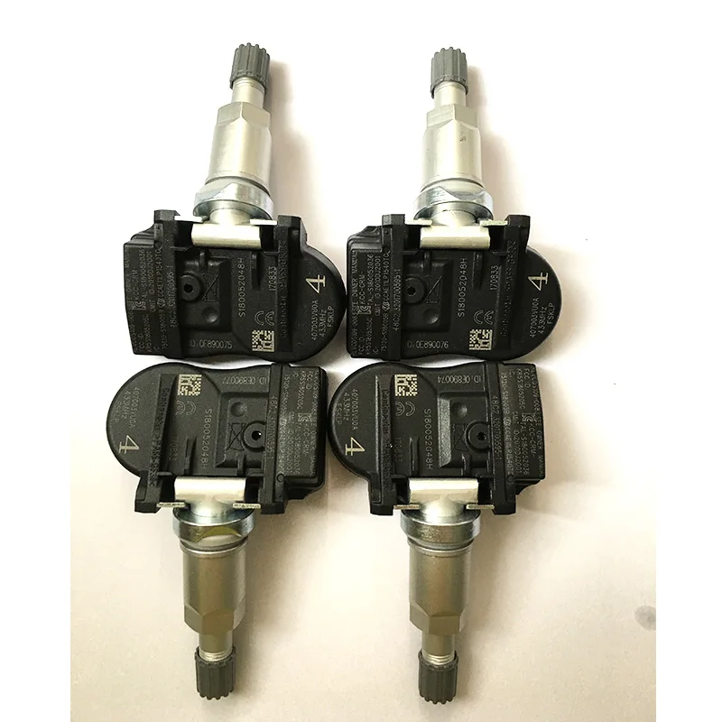 4 шт. 40700 3VU0A 407003VU0A 433 МГц шин Давление для Nissan NOTE QASHQAI TIIDA хэтчбек X T Renault ESPACE V