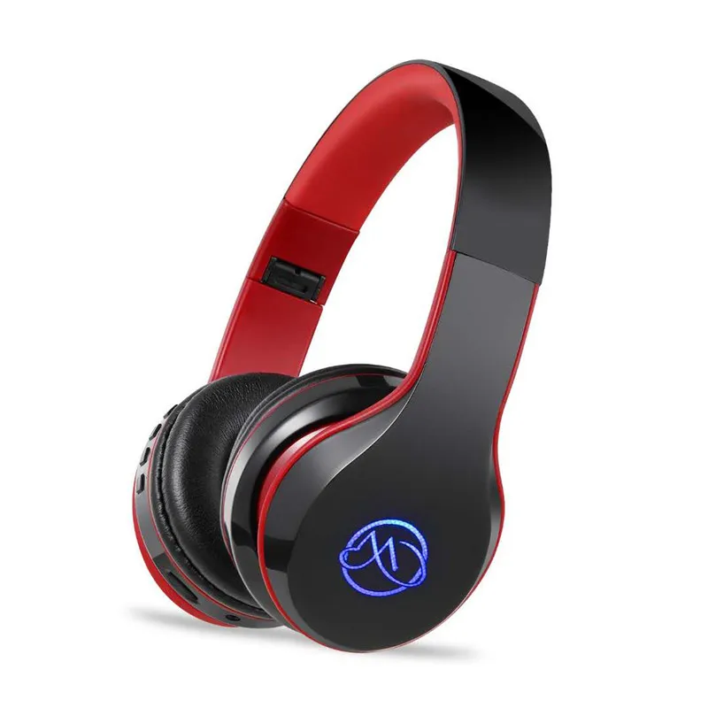 Bluetooth Беспроводной наушники складные спортивные микрофон гарнитуры Handfree MP3 плеер