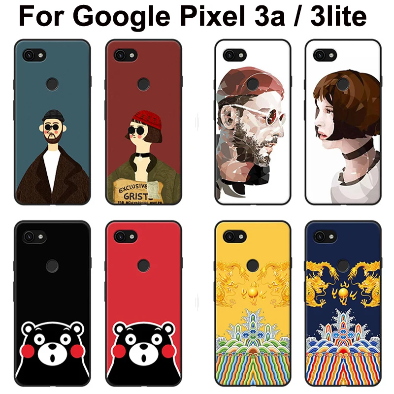 ТПУ чехол для телефона Google Pixel 3a расписные чехлы с принтом из мультфильма s pixel3a