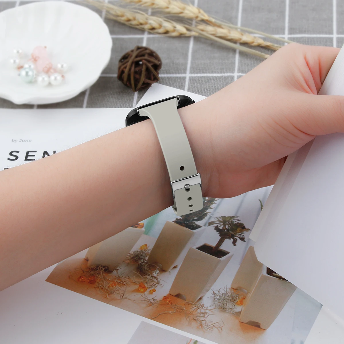 Duszake Браслет для Fitbit Versa/Versa Lite Starp мягкий силиконовый тонкий узкий сменный мужской Т-образный ремешок для Fitbit Versa для женщин и мужчин