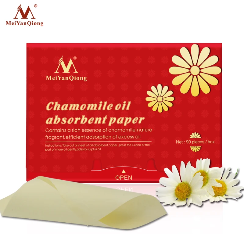 90Pcs/Set Portable Face Oil Control Facial Absorbent Paper Blotting Sheet Clean Film Makeup Tool | Красота и здоровье