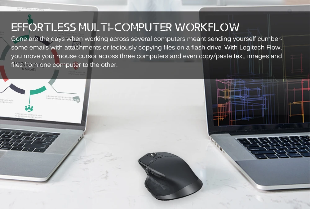 Logitech MX Master 2S перезаряжаемая эргономичная Беспроводная Bluetooth Unifying Двухрежимная мышь 4000 dpi для бизнес-компьютера