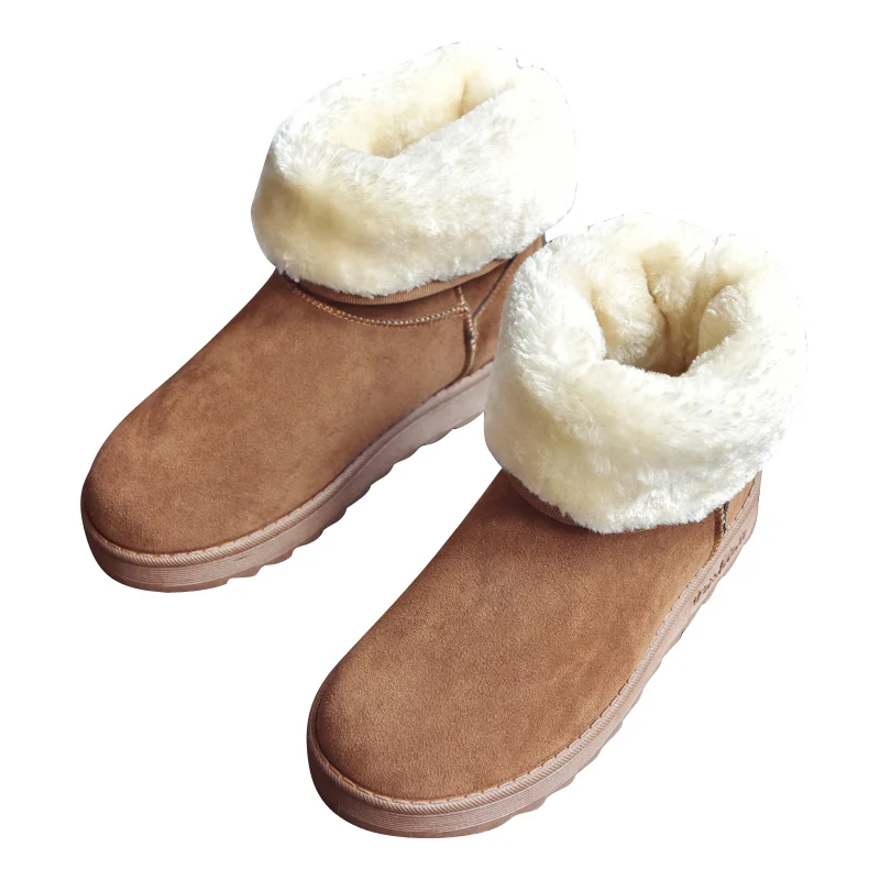 HEE GRAND/зимние ботинки из искусственной замши повседневная обувь на толстой