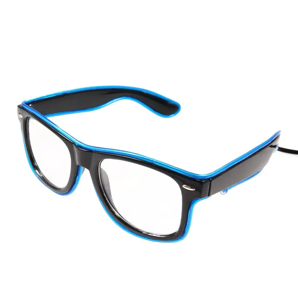 Качественная Мода Топ EL провод с неоновым светом вверх затвор Новое прибытие