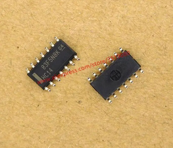 

Free Shipping 50pcs/lot 74HC14 74HC14D SN74HC14DR HC14 SOP-14