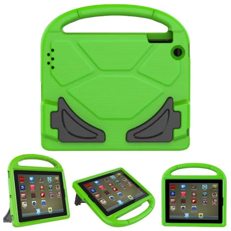 Новый для iPad 2 3 4 ребенок крышка ремешок на руку и подставки EVA сохранить в виде