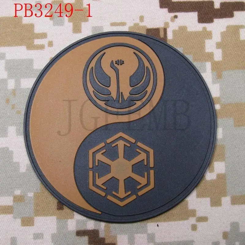 Звезда логотип империи Jedi заказ Insignia Старая Республика 3D ПВХ патч|the patch|3d pvc