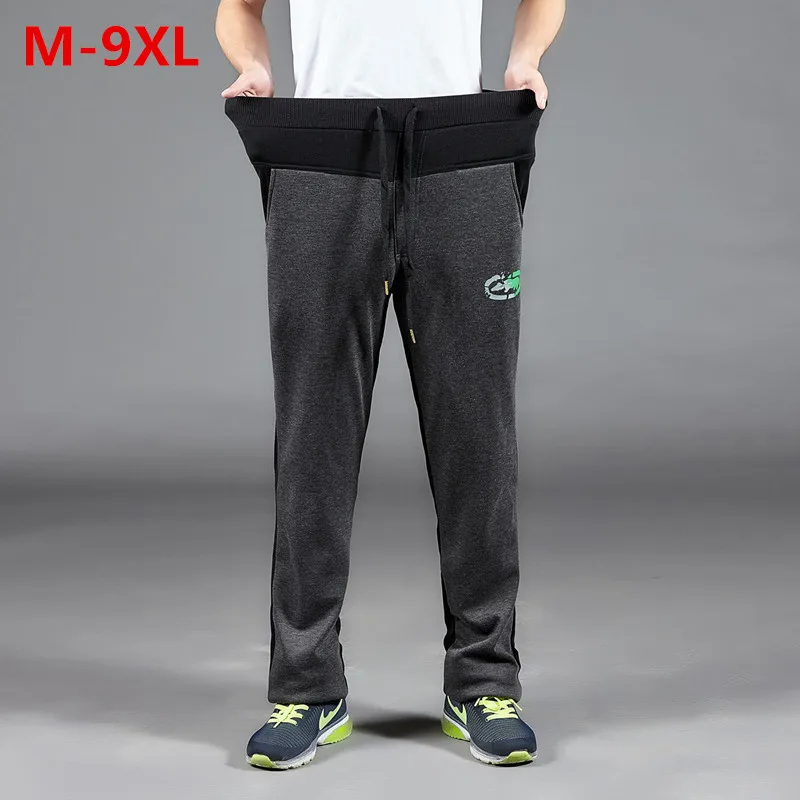 Новый Большие размеры 9XL 8XL 7XL 6XL 5XL Повседневное мужские брюки Уникальный Большой
