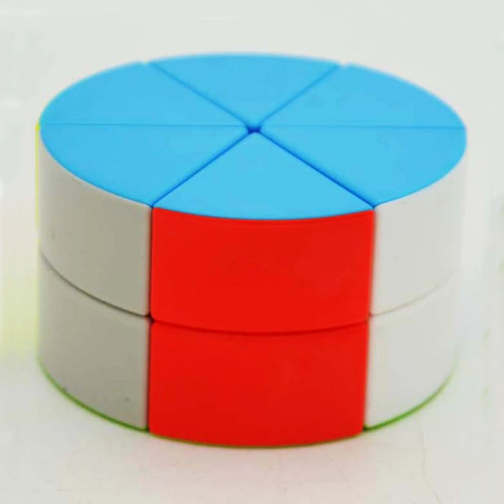 Babelemi 2 Слои 3x3 Круглый торт куб Скорость Magic Cube Игра Головоломка кубики