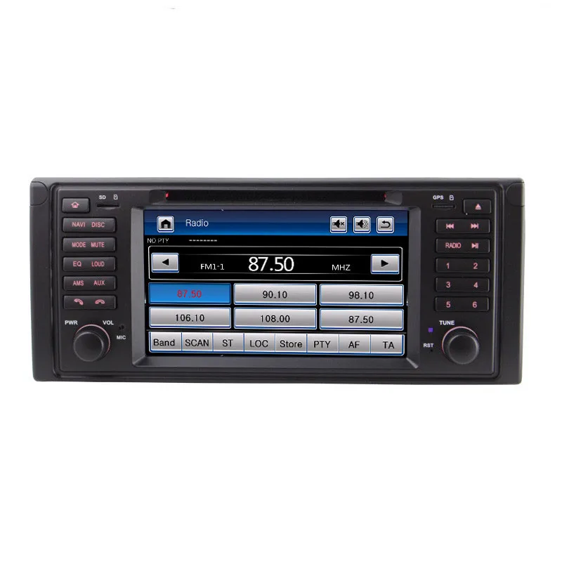 7 дюймов 1 Din автомобильный dvd-плеер GPS навигационная система для BMW E53 X5 E39 M5 1995 1996 1997