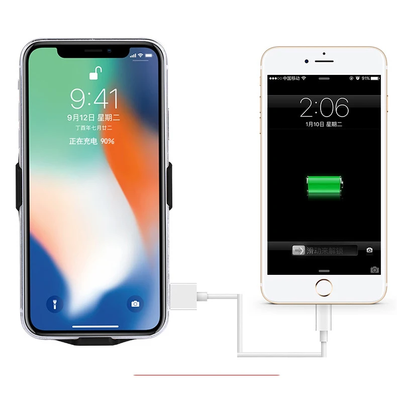 Для iPhone X 5000 мАч тонкая батарея зарядное устройство чехол для 6 6S 7 8 Plus резервного