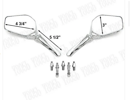 Мотоциклетные зеркала для Honda Shadow Spirit Saber Aero ACE Steed VLX 400 600 1100 DLX VTX1300 1800 Magna VF 250 750 |