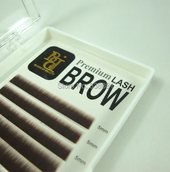 Бренд ВВ коричневого цвета смешанные Длина я локон 12row/лоток искусственные