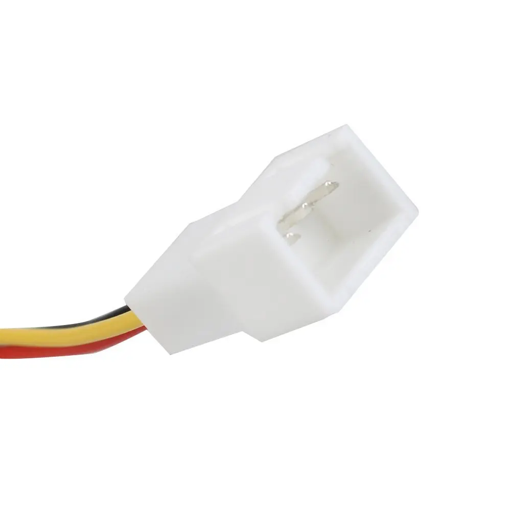 3Pin One change two Y сплиттер ПК кабель компьютерный чехол разъем питания Блок адаптеров