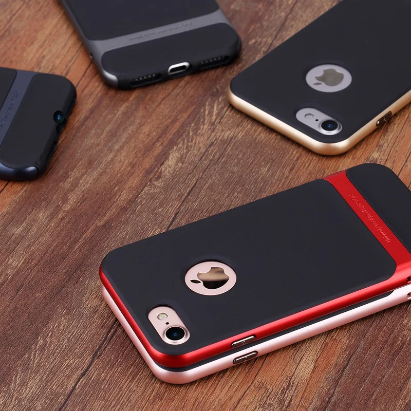 ROCK Luxury Royce чехол для iPhone 7/7 Plus тонкая защита Покрытие оболочки задней крышки Apple